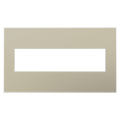 LEGRAND AWP4GTM4 ADORNE  Titanium Four-Gang Screwless Wall Plate