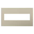 LEGRAND AWP4GTM4 ADORNE  Titanium Four-Gang Screwless Wall Plate
