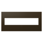 LEGRAND AWP5GBR1 ADORNE  Bronze Five-Gang Screwless Wall Plate