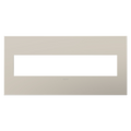 LEGRAND AWP5GGG1 ADORNE  Greige Five-Gang Screwless Wall Plate
