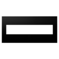 LEGRAND AWP5GGR1 ADORNE  Graphite Five-Gang Screwless Wall Plate with Microban