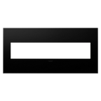 LEGRAND AWP5GGR1 ADORNE  Graphite Five-Gang Screwless Wall Plate with Microban