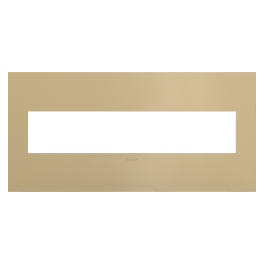 LEGRAND AWP5GGS1 ADORNE  Golden Sands Five-Gang Screwless Wall Plate