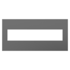 LEGRAND AWP5GMG1 ADORNE  Magnesium Five-Gang Screwless Wall Plate with Microban