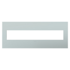 LEGRAND AWP6GBL1 ADORNE  Pale Blue Six-Gang Screwless Wall Plate