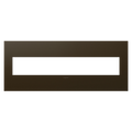 LEGRAND AWP6GBR1 ADORNE  Bronze Six-Gang Screwless Wall Plate