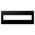 LEGRAND AWP6GGR1 ADORNE  Graphite Six-Gang Screwless Wall Plate with Microban