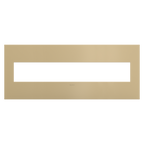 LEGRAND AWP6GGS1 ADORNE  Golden Sands Six-Gang Screwless Wall Plate