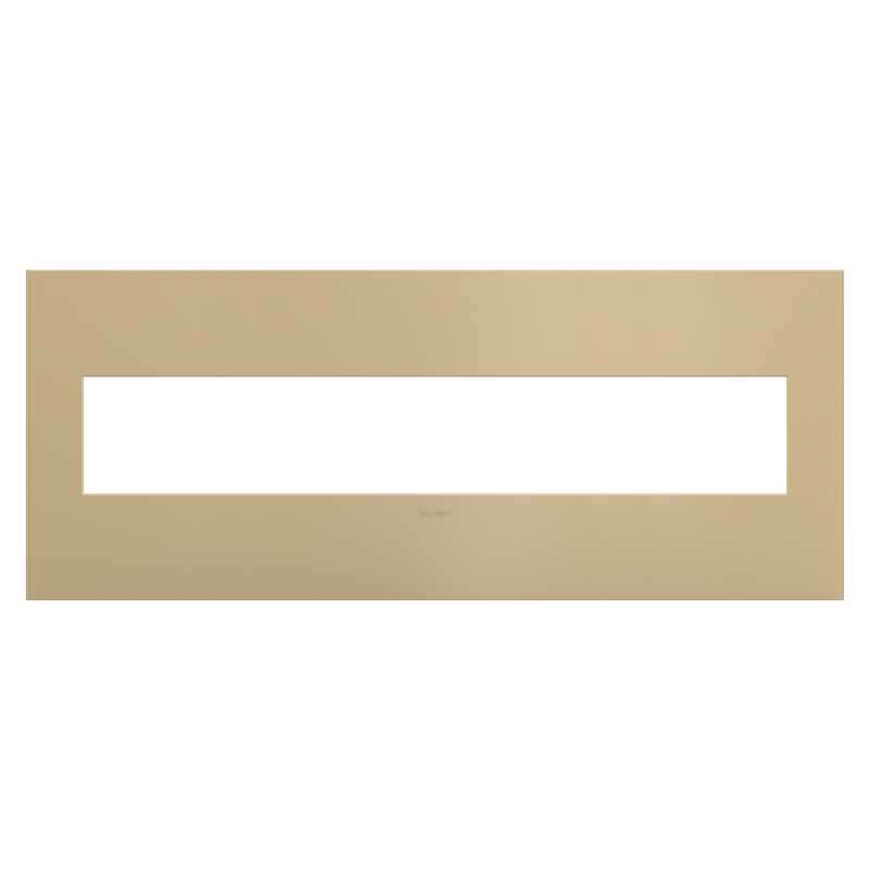 LEGRAND AWP6GGS1 ADORNE  Golden Sands Six-Gang Screwless Wall Plate
