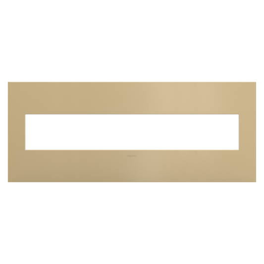 LEGRAND AWP6GGS1 ADORNE  Golden Sands Six-Gang Screwless Wall Plate