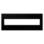 LEGRAND AWP6GNK1 ADORNE  Black Ink Six-Gang Screwless Wall Plate