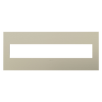 LEGRAND AWP6GTM1 ADORNE  Titanium Six-Gang Screwless Wall Plate