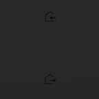 LEGRAND WNAL33G1 ADORNE  Home/Away Wireless Smart Switch with Netatmo, Graphite