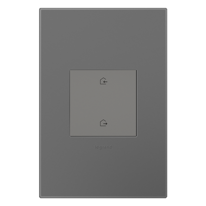 LEGRAND WNAL33M1 ADORNE  Home/Away Wireless Smart Switch with Netatmo, Magnesium