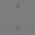 LEGRAND WNAL33M1 ADORNE  Home/Away Wireless Smart Switch with Netatmo, Magnesium