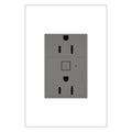 LEGRAND WNAR153M1 ADORNE  15A Smart Outlet with Netatmo Plus-Size, Magnesium