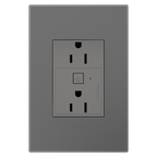 LEGRAND WNAR153M1 ADORNE  15A Smart Outlet with Netatmo Plus-Size, Magnesium