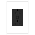 LEGRAND WNAR203G1 ADORNE  20A Smart Outlet with Netatmo, Plus-Size, Graphite