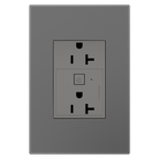 LEGRAND WNAR203M1 ADORNE  20A Smart Outlet with Netatmo, Plus-Size, Magnesium