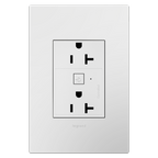 LEGRAND WNAR203W1 ADORNE  20A Smart Outlet with Netatmo, Plus-Size, White