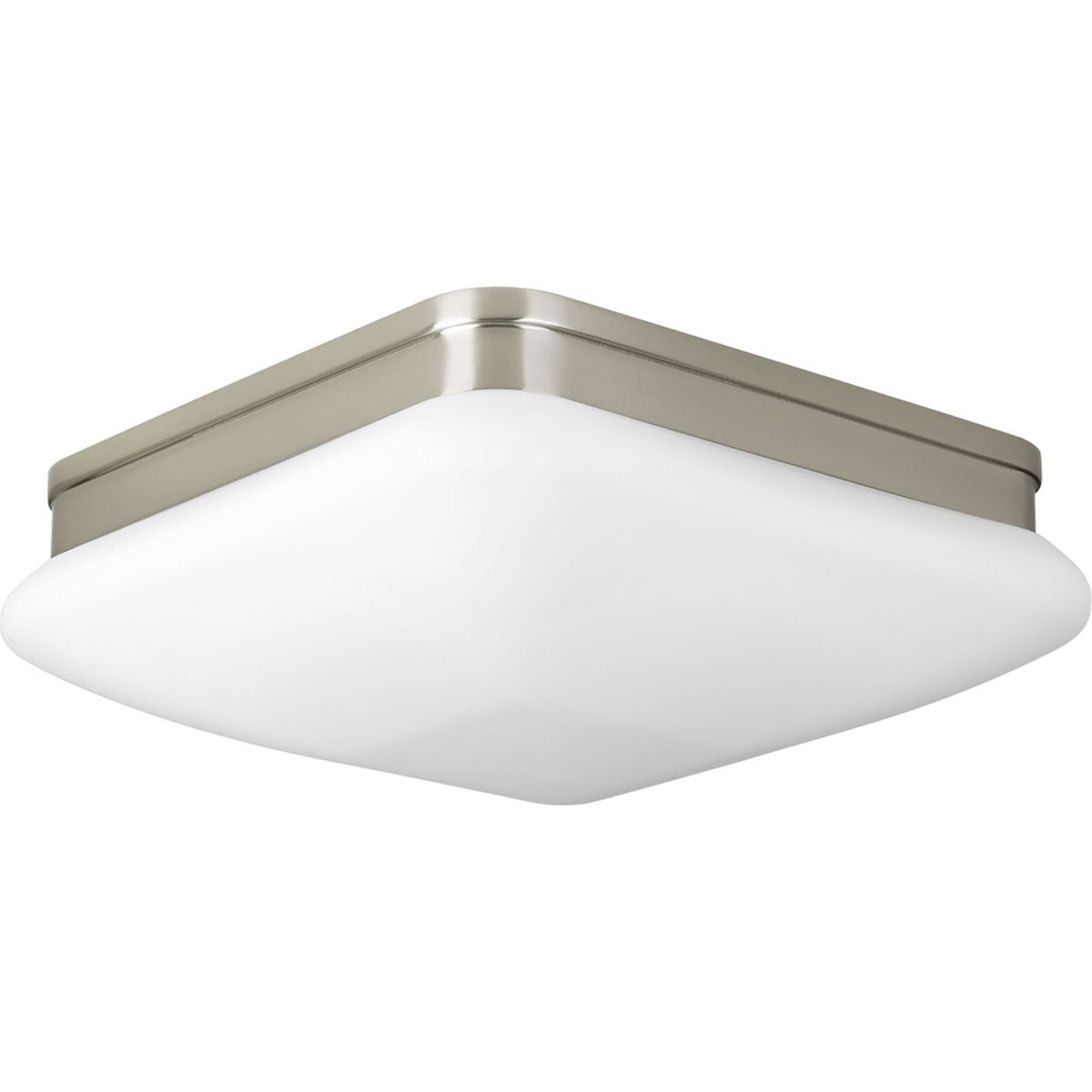 PROGRESS LIGHTING P3511-09 Brushed Nickel Appeal Collection Two-Light 11" Flush Mount