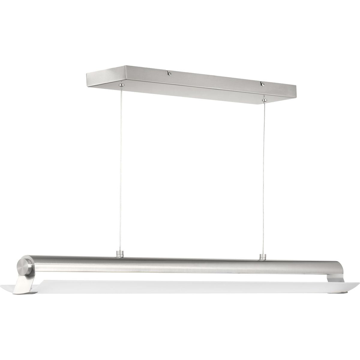 PROGRESS LIGHTING P500002-009-30 Brushed Nickel Concourse LED Collection One-Light LED Linear Pendant