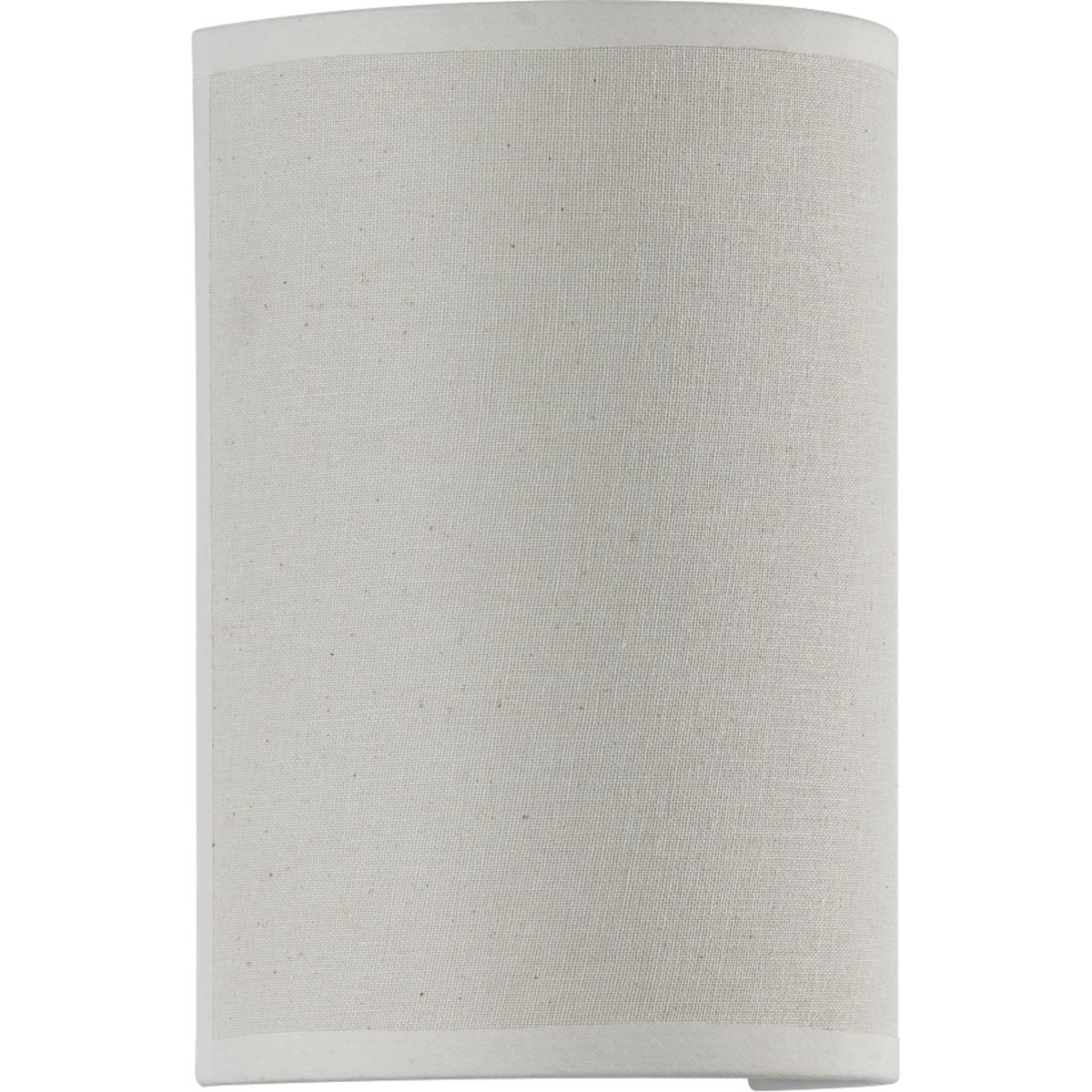 PROGRESS LIGHTING P710071-159-30 Off White Linen Inspire LED Collection LED Wall Sconce