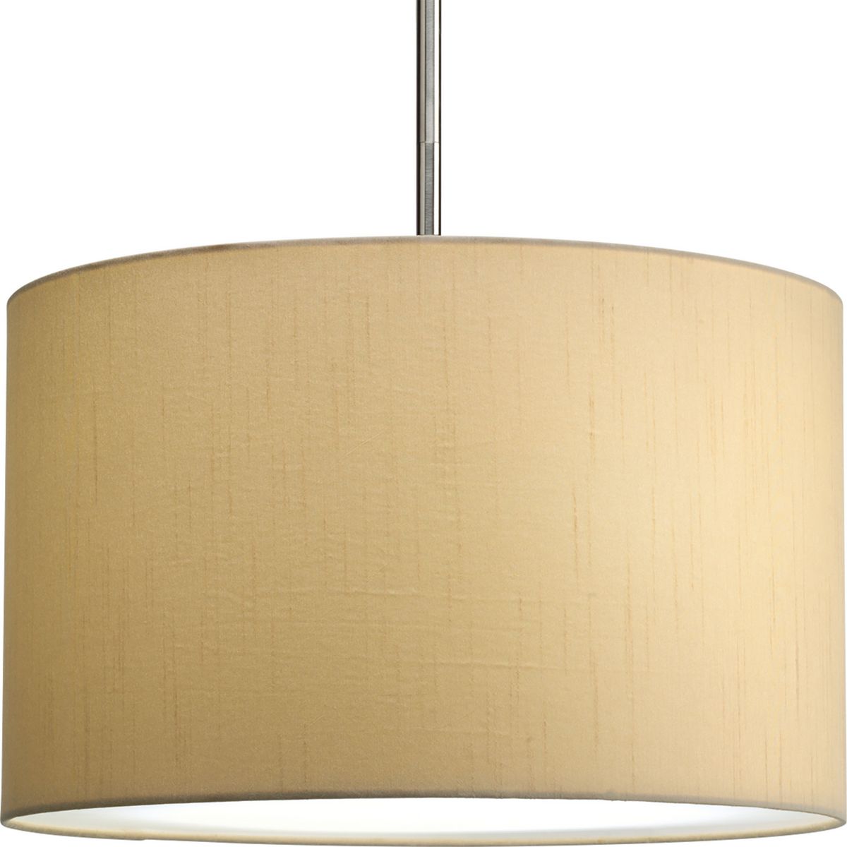 PROGRESS LIGHTING P8823-01 Beige Silk Markor Collection 16" Drum Shade for Use with Markor Pendant Kit