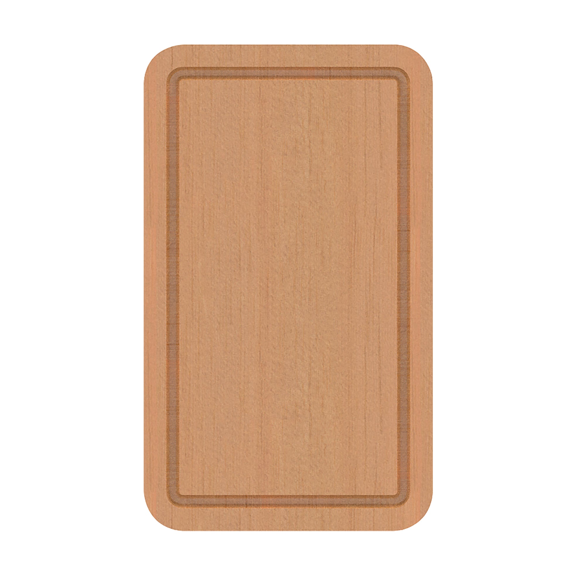 FRANKE PT-41S 11.0-in. x 18.5-in. Solid Wood Cutting Board for Pescara Series Sinks