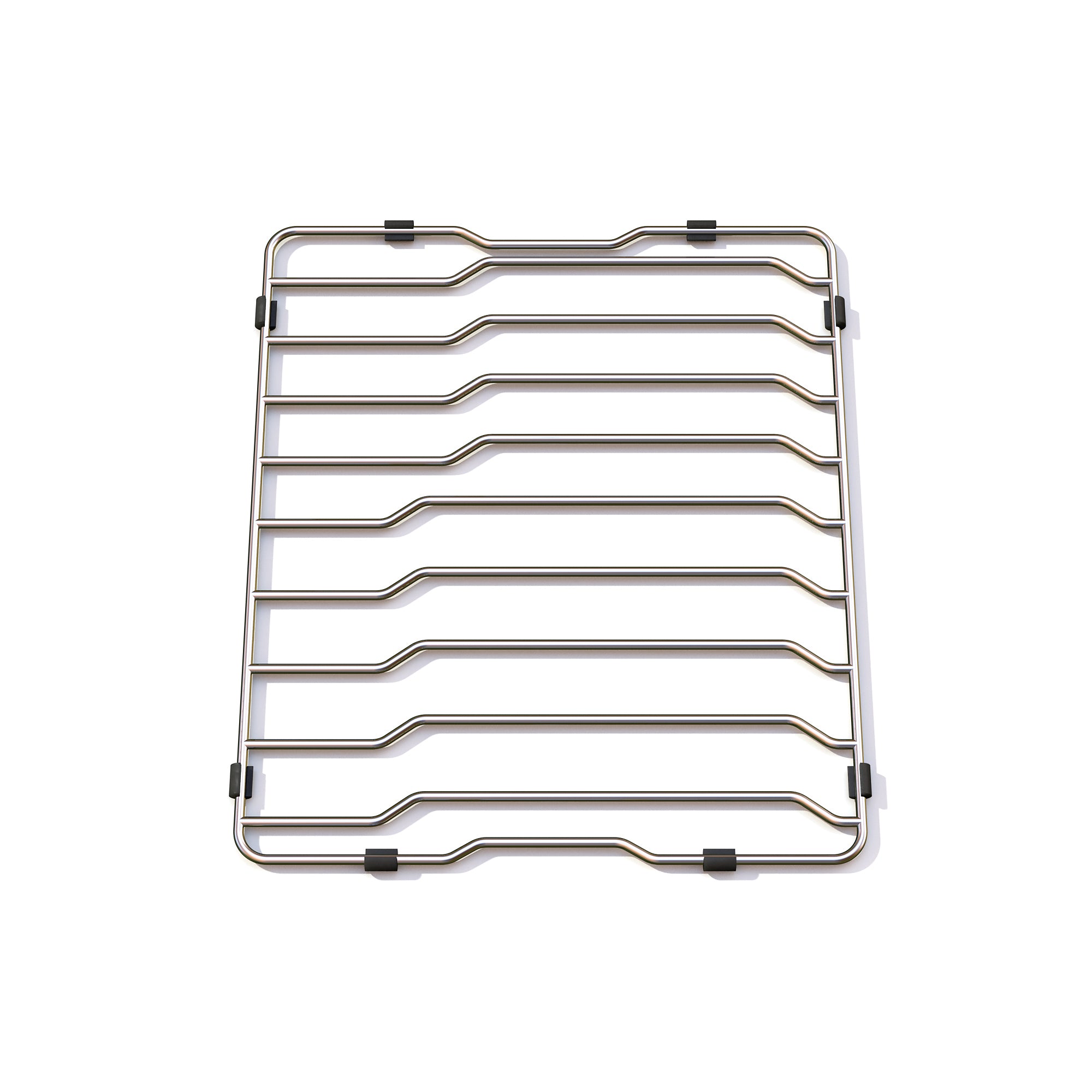 FRANKE PT14-31S 14.0-in. x 16.3-in. Stainless Steel Shelf Grid for Pescara Series Sinks In Stainless