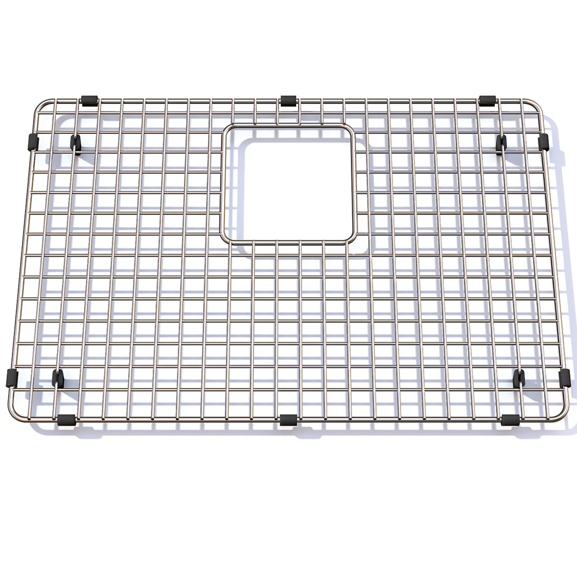FRANKE PT25-36S 23.8-in. x 15.8-in. Stainless Steel Bottom Sink Grid for Pescara PTX110-25 Sink In Stainless