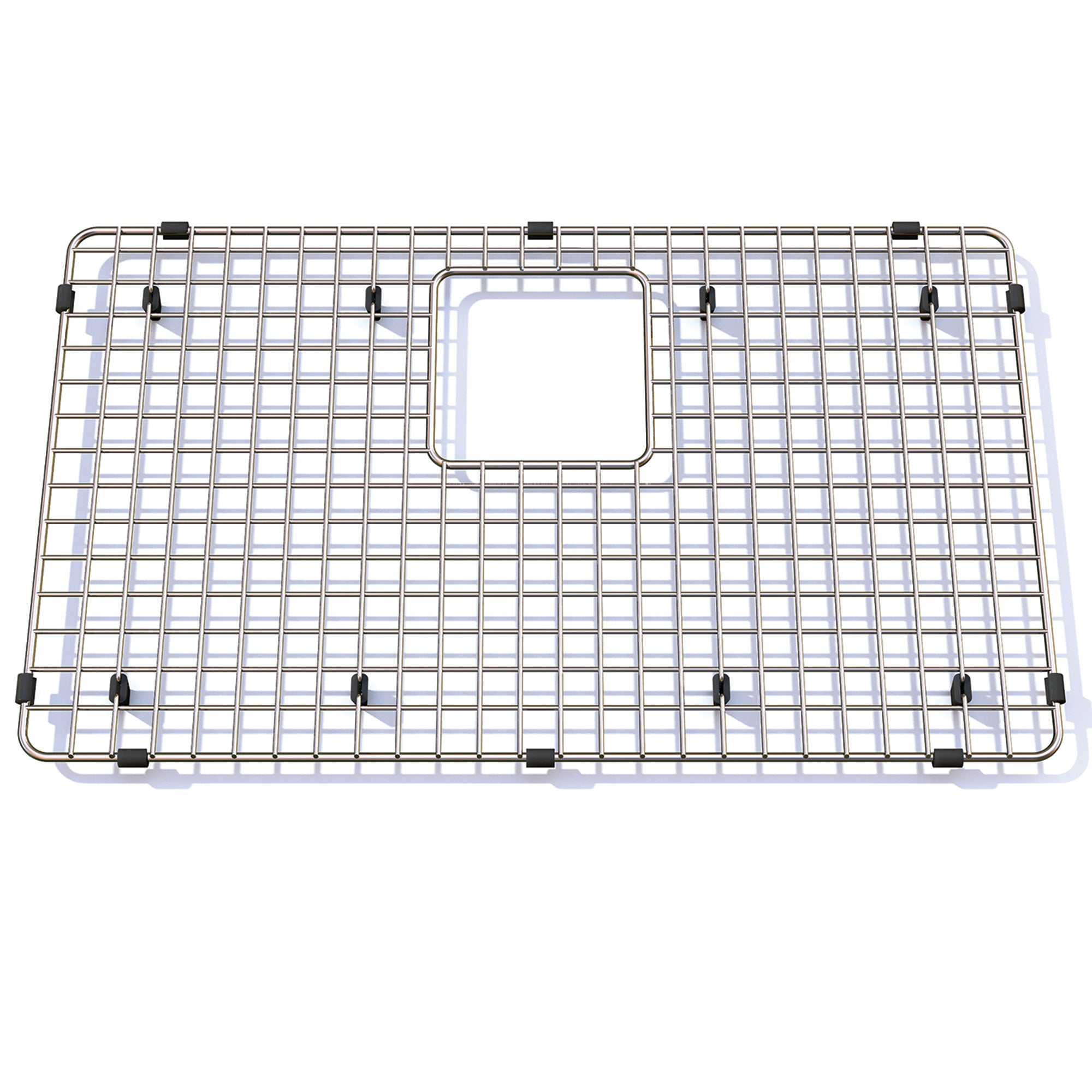 FRANKE PT28-36S 26.8-in. x 15.8-in. Stainless Steel Bottom Sink Grid for Pescara PTX110-28 Sink In Stainless