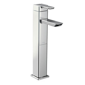 MOEN S6711 90 Degree Chrome One-Handle Vessel Bathroom Faucet