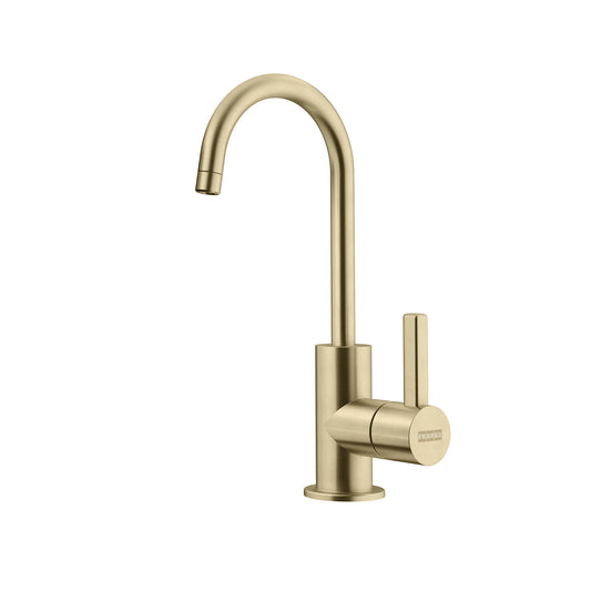 FRANKE UNJ-FW-GLD 8.75-in Single Handle Cold Water Filtration Faucet in Gold In Gold