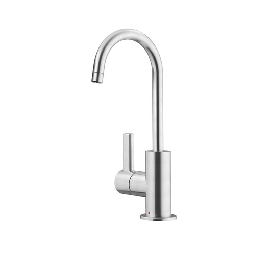 FRANKE UNJ-HO-304 8.75-in Single Handle Hot Water Filtration Faucet in Stainless Steel In Stainless Steel