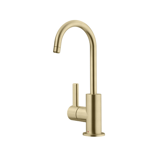 FRANKE UNJ-HO-GLD 8.75-in Single Handle Hot Water Filtration Faucet in Gold In Gold