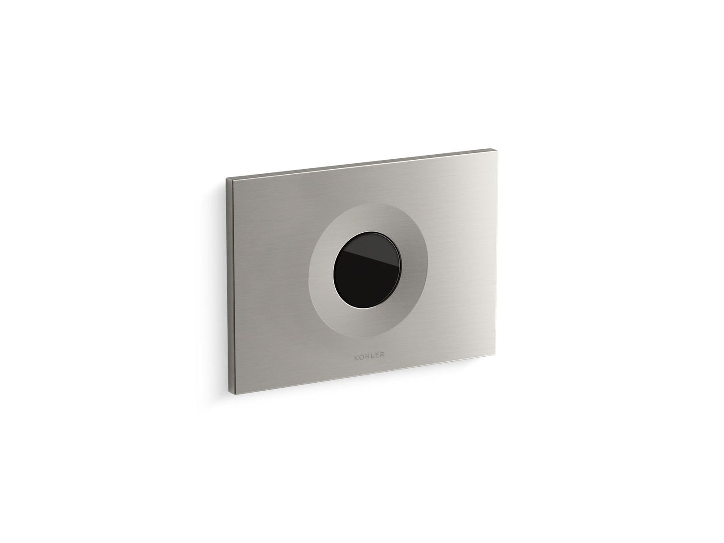 KOHLER K-78066-F-BS Beam Dual-Flush Touchless Actuator Plate For 2" X 4" In-Wall Tank And Carrier System In Brushed Stainless
