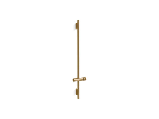 KOHLER K-26313-2MB Statement 40" Slidebar In Vibrant Brushed Moderne Brass