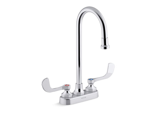 KOHLER K-400T70-5AKC-CP Triton Bowe Centerset Bathroom Sink Faucet In Polished Chrome
