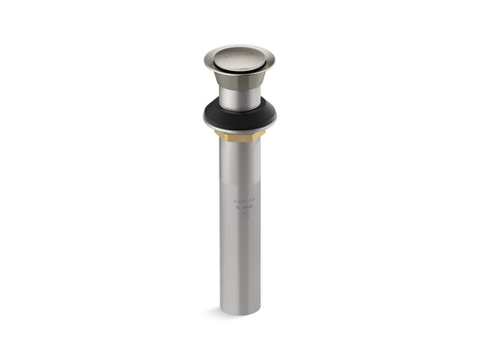 KOHLER K-33151-CP Clicker Drain Without Overflow In Polished Chrome