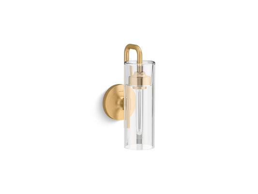 KOHLER K-27262-SC01-2GL Purist One-Light Sconce In Brushed Moderne Brass