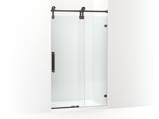 KOHLER K-701727-10L-2BZ Artifacts 80-7/8" H Sliding Shower Door With 3/8"-Thick Glass In Oil-Rubbed Bronze