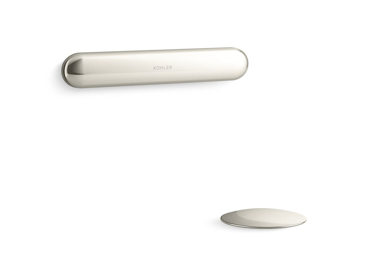 KOHLER K-31799-SN Perfectfill Slotted Overflow Bath Drain Trim Kit In Vibrant Polished Nickel