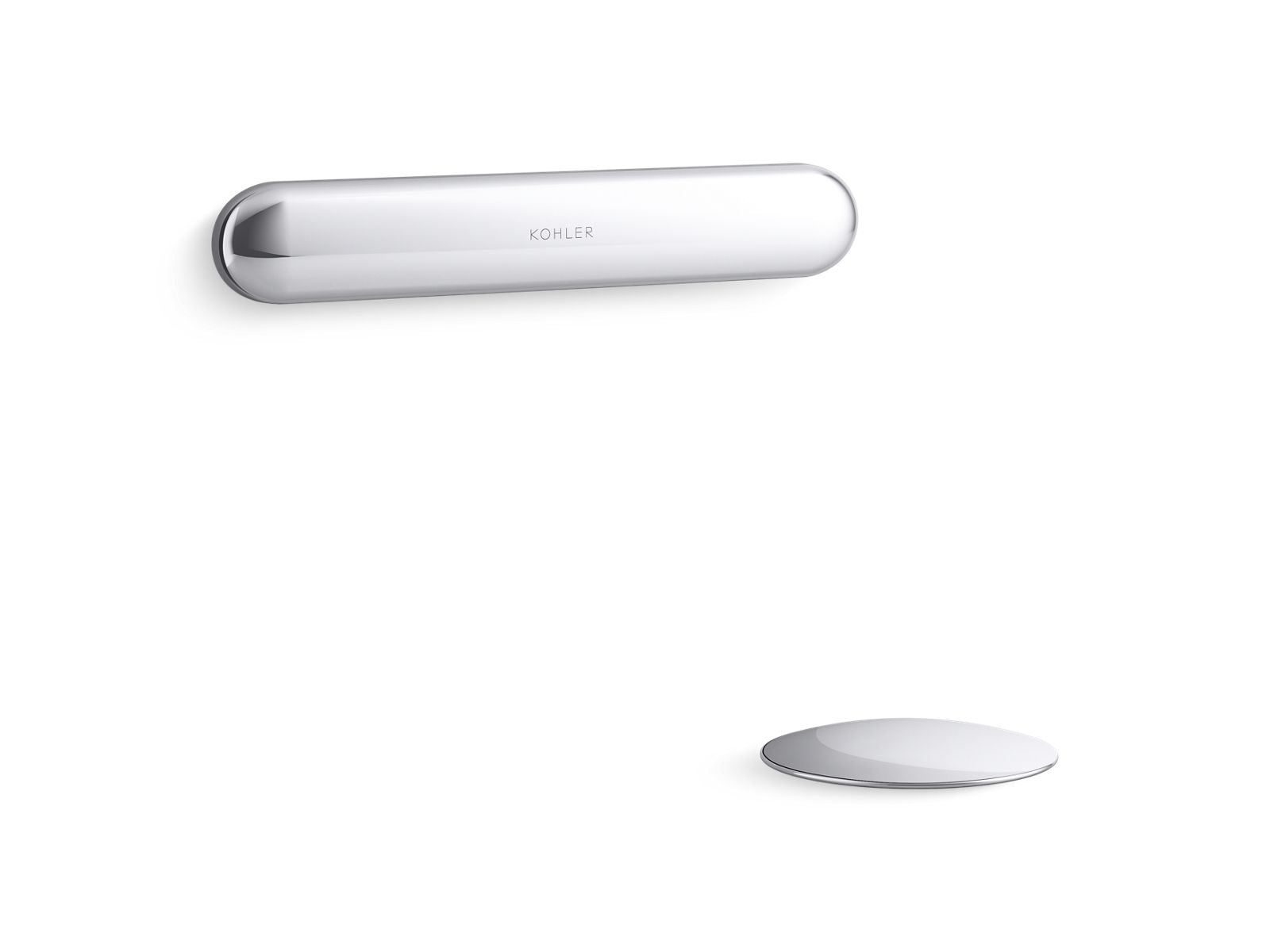 KOHLER K-31799-CP Perfectfill Slotted Overflow Bath Drain Trim Kit In Polished Chrome