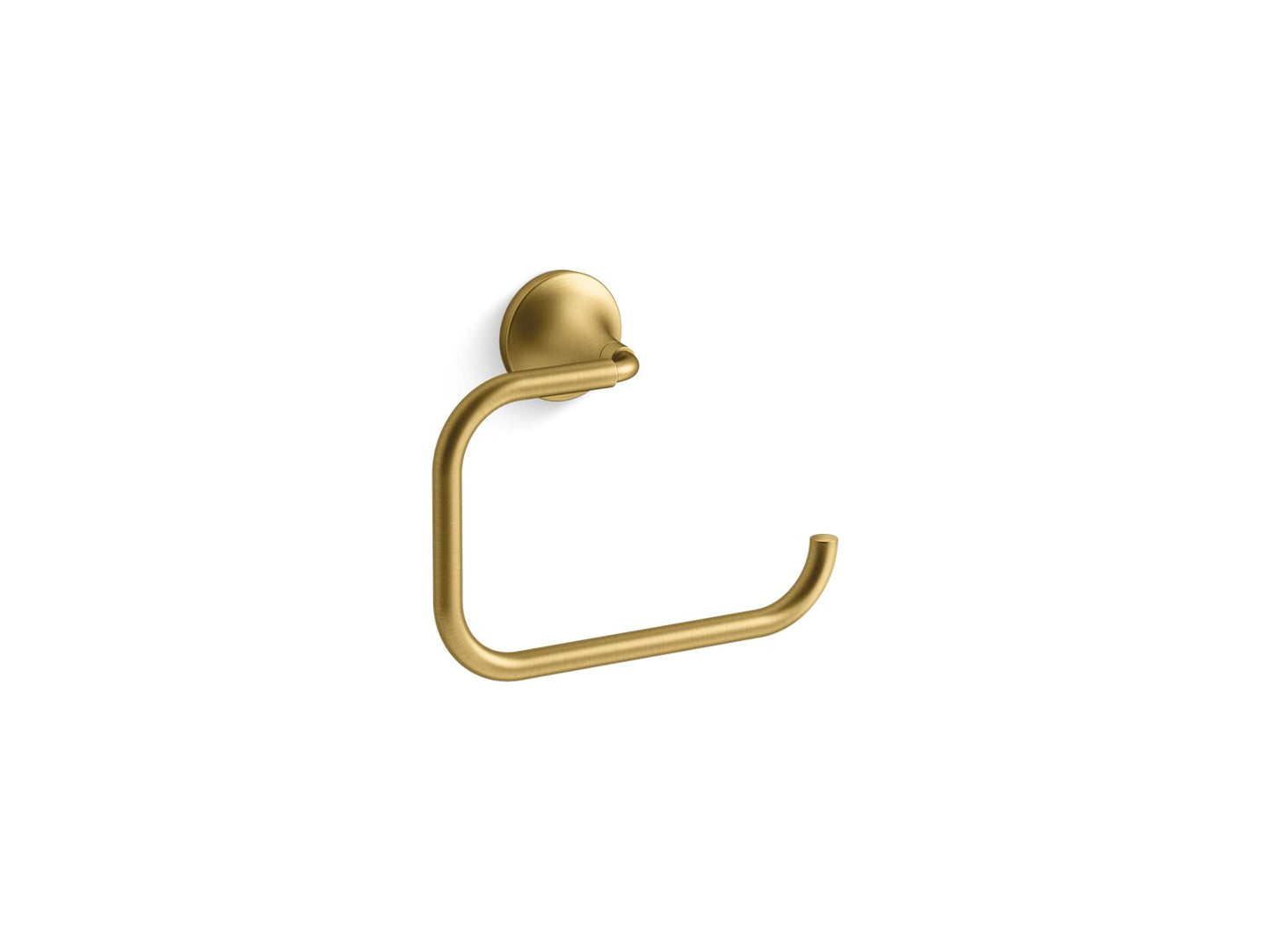 KOHLER K-27428-2MB Tone Towel Ring In Vibrant Brushed Moderne Brass