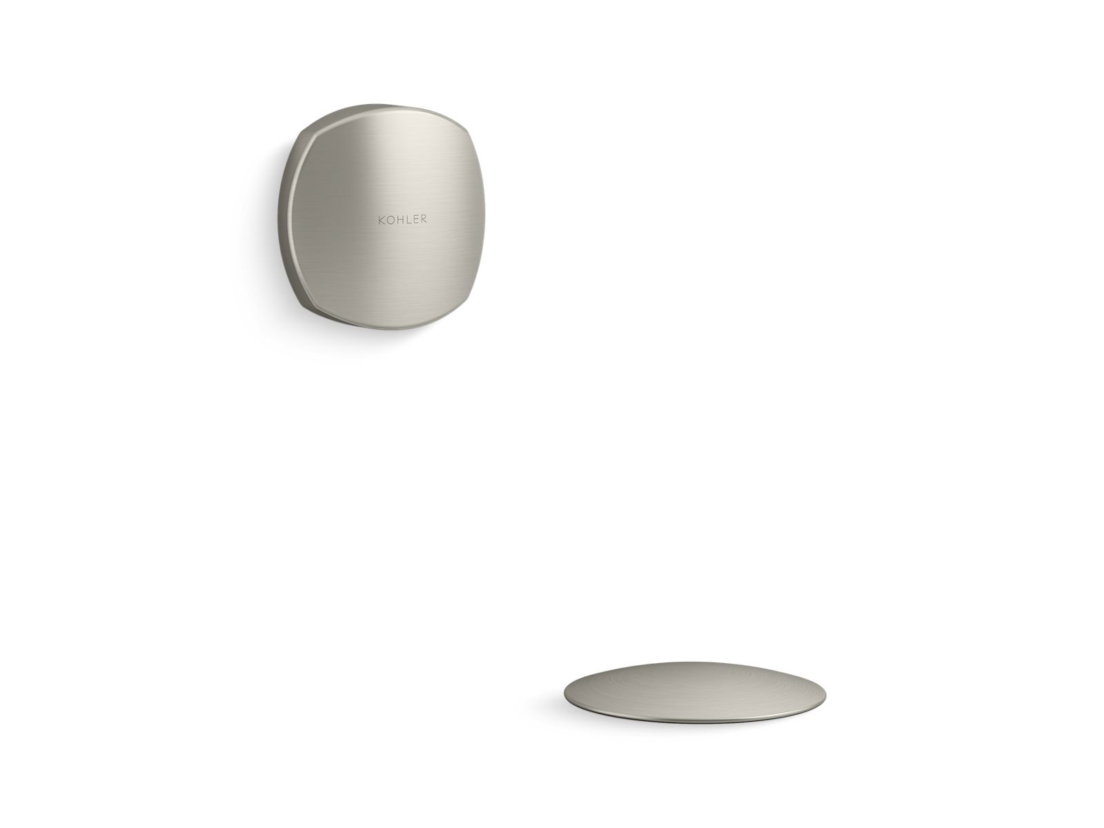 KOHLER K-31800-BN Perfectfill Bath Drain Trim Kit In Vibrant Brushed Nickel