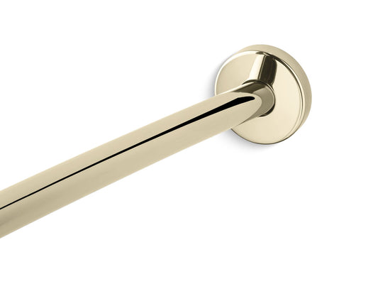KOHLER K-9351-AF Expanse Contemporary Design Curved Shower Rod In Vibrant French Gold