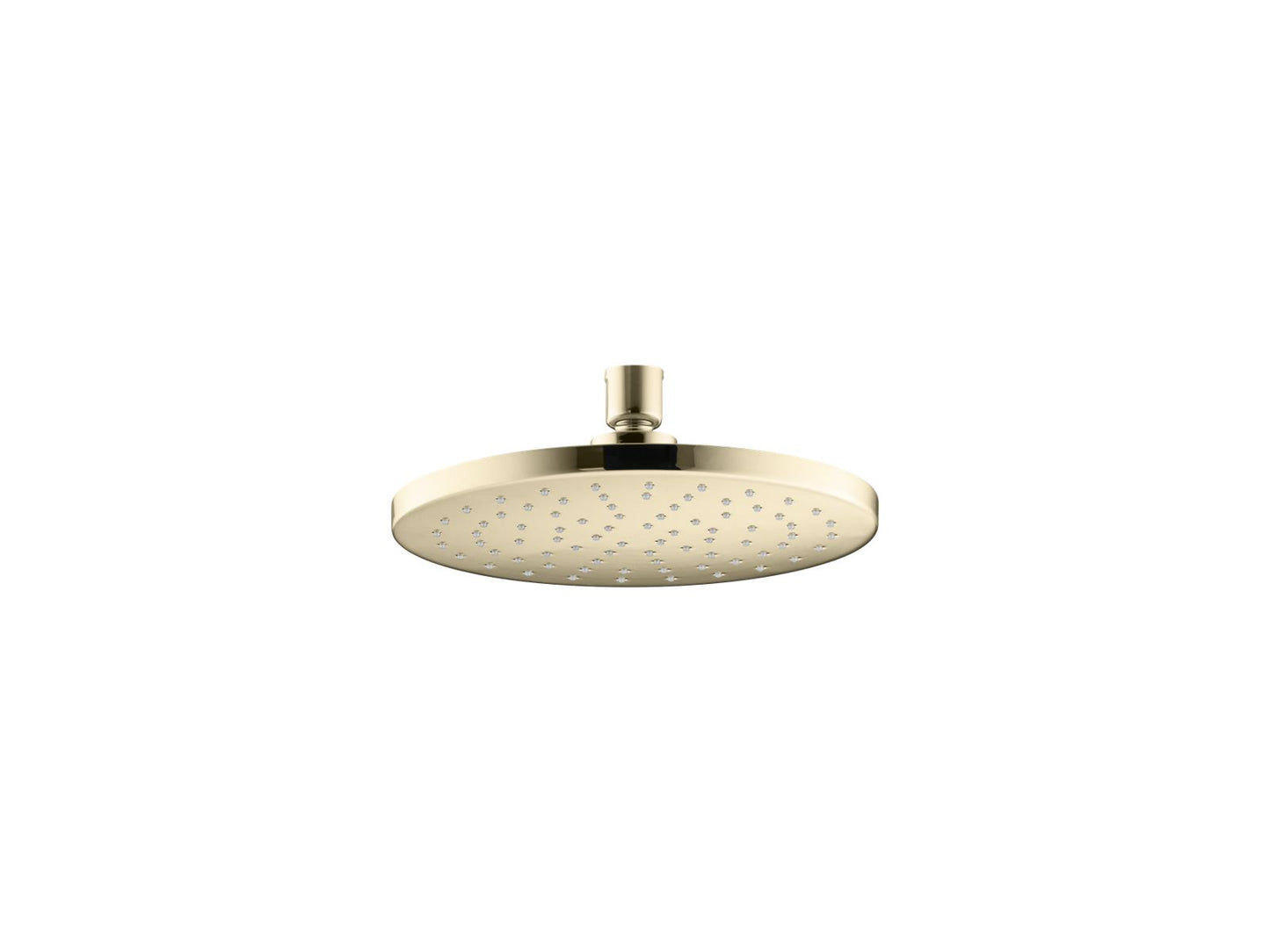 KOHLER K-13688-G-AF Contemporary Round 8" Single-Function Rainhead, 1.75 Gpm In Vibrant French Gold
