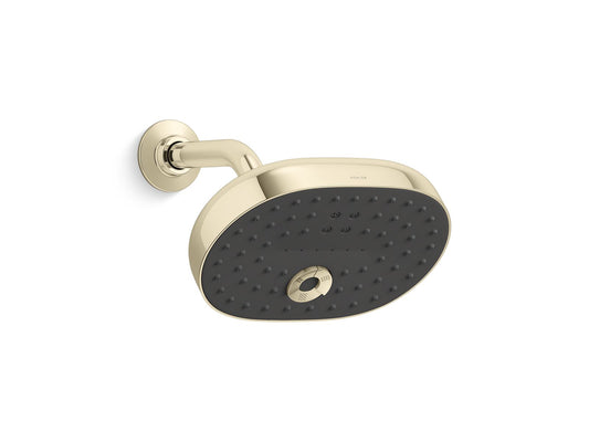 KOHLER K-26290-AF Statement Three-Function Showerhead, 2.5 Gpm In Vibrant French Gold