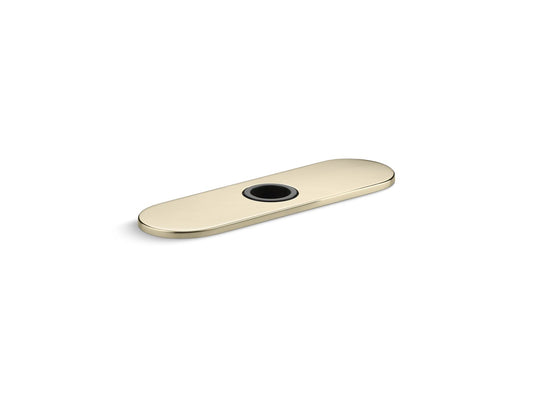 KOHLER K-13479-A-AF 8" Escutcheon Plate For Insight And Kinesis Faucet In Vibrant French Gold